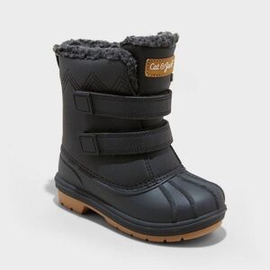 NWT! Never worn! Cat & Jack Toddle Denver Winter Boots, size 12
